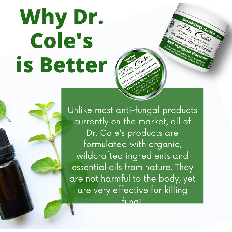 COLEHERBALS Athlete's Foot Protocol Bundle Herbal