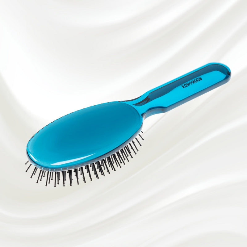 All Seasons Synthetic Pin Hair Brush - Pneumatic Cushion for Thick & Coarse Hair