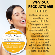 COLEHERBALS 22 - Dr. Cole's A.M. Pain Cream Herbal