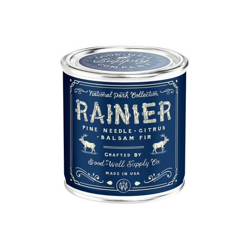 Good & Well Supply Co Rainier National Park Candle Candles