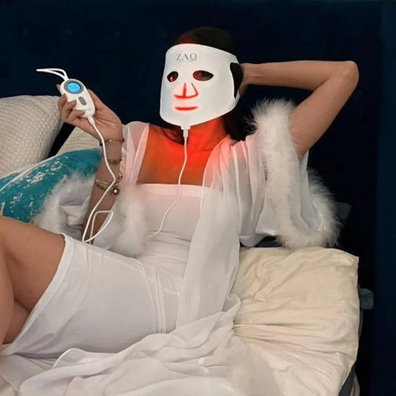 ZAQ Skin & Body Noor LED Light Therapy Mask – Red, Blue & Infrared | ZAQ