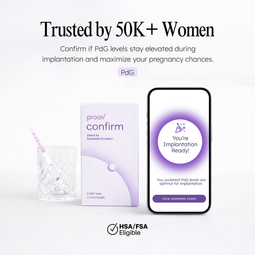 Proov Confirm Ovulation PdG Test Kit progesterone > progesterone test > fertility test