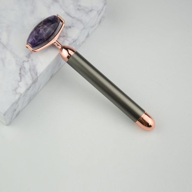 ZAQ Skin & Body ZAQ Roll-On Amethyst W-Sonic Vibrating Face Roller