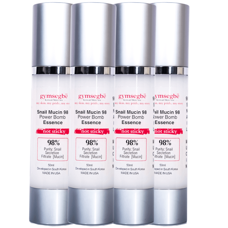 gymsegbë Snail Mucin 98 Power Bomb Essence Anti-Aging Facial