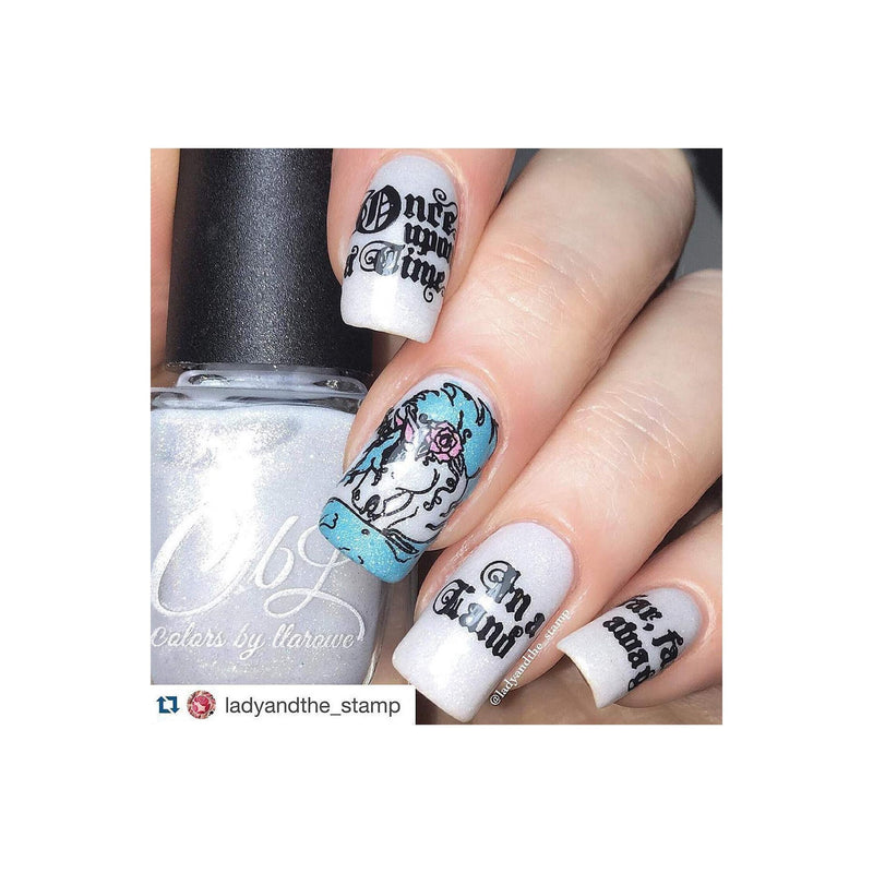 UberChic Beauty Fairytale-01 Stamping Plate