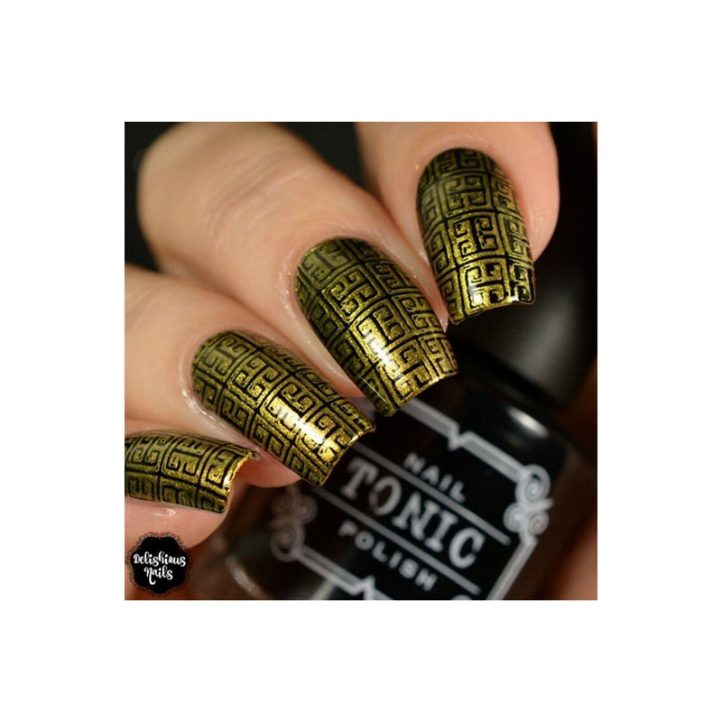 UberChic Beauty Art Deco Flair Stamping Plate