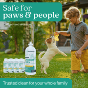 EcoStrong Outdoor Odor Eliminator Pet & Animal > Outdoor Odor Dark Cyan 1 Gallon Jug and Multi Use Sprayer,1 Gallon Jug,32 oz Sprayer Bottle and 1 Gallon Refill,32 oz Sprayer Bottle,10 x 2 oz Shots and Sprayer Bottle,5 Gallon Pail