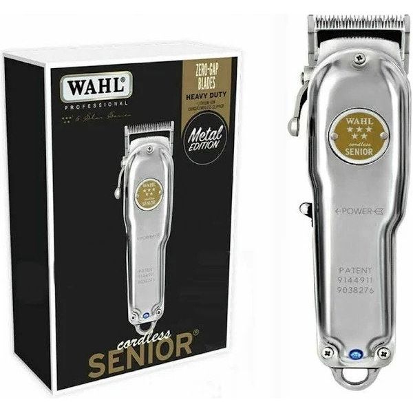 Wahl Professional 5 Star Series Cord/Cordless Senior Clippers Metal Edition #3000112, Detailer Li Trimmer #8171, Shaver Shaper Model No 8061-100, Travel Storage Case #90728