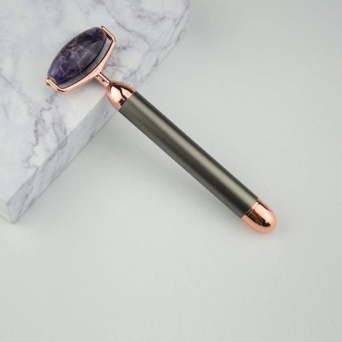 ZAQ Skin & Body - ZAQ Skin & Body -  Roll-On Amethyst W-Sonic Vibrating Face Roller