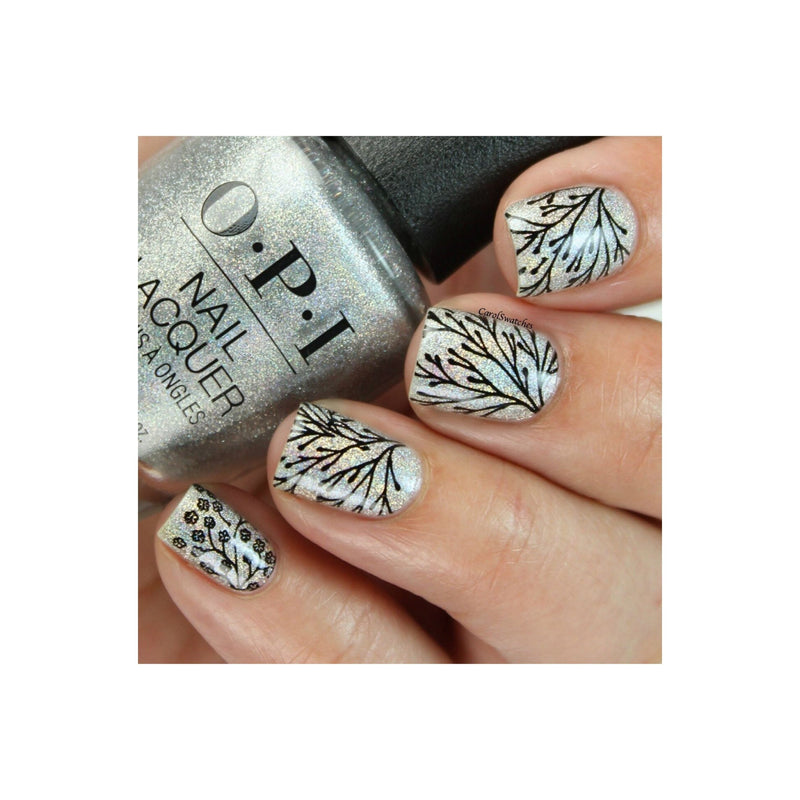 UberChic Beauty Secret Garden-01 Stamping Plate