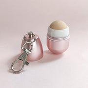 ZAQ Skin & Body Key Chain Washable Face Oil Absorbing Volcanic Stone Roller