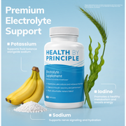 Health By Principle Complete Electrolyte Capsules - Case of 12 Bottles Supplement Light Blue