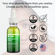 Mr. Lulu Skincare Brightening Face Oil Gray SINGLE,2-PACK SAVE $10