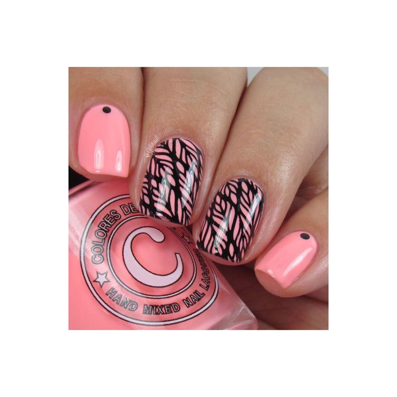 UberChic Beauty Nice & Negative Stamping Plate