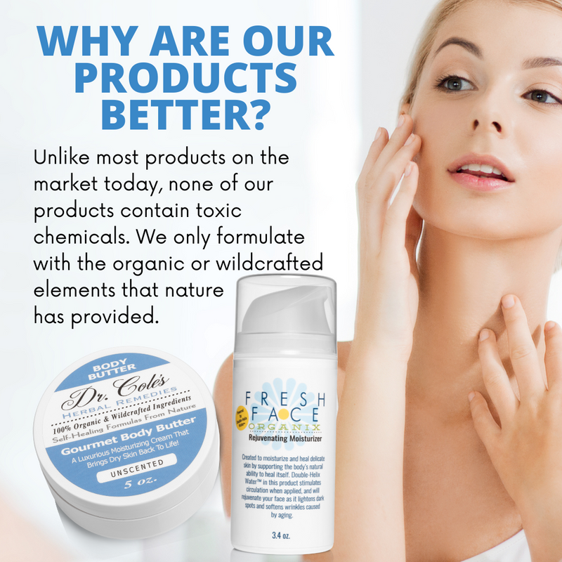 COLEHERBALS Fresh Face and Body Butter Bundle Facial Moisturizer