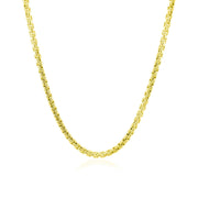 Bids.com 2.4mm 14k Yellow Gold Round Box Chain Necklaces