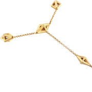 Bids.com 14K Yellow Gold 1/4 Cttw Diamond Ring and Bracelet Hand Chain (G-H Color, SI1-SI2 Clarity) - 7" Bracelets