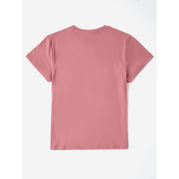 Happy Easter Round Neck Short Sleeve T-Shirt