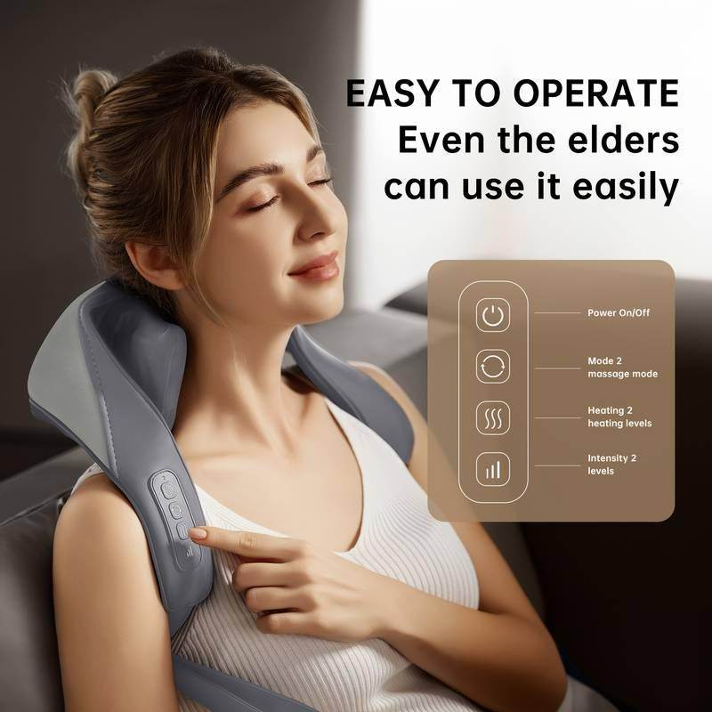 SmartPursue™ Wireless Neck and Back Massager Massagers