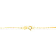 Bids.com 14K Yellow Gold Plated .925 Sterling Silver 1.00 Cttw Baguette Diamond Composite Open Heart 18" Inch Pendant Necklace (I-J Color, I1-I2 Clarity) Necklaces