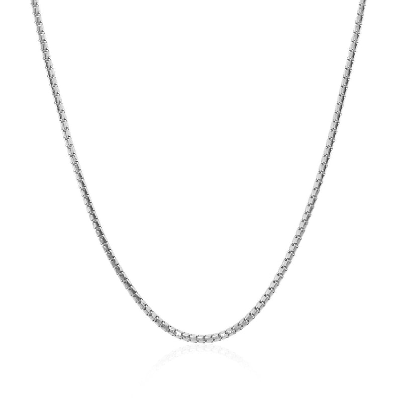 Bids.com 14k White Gold Ice Chain 1.3mm Necklaces