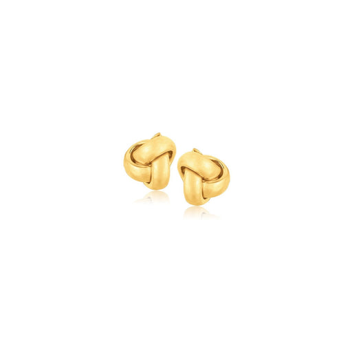 Bids.com 10k Yellow Gold Love Knot Stud Earrings Earrings