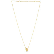 Bids.com 14k Yellow Gold Panther Head Necklace Necklaces
