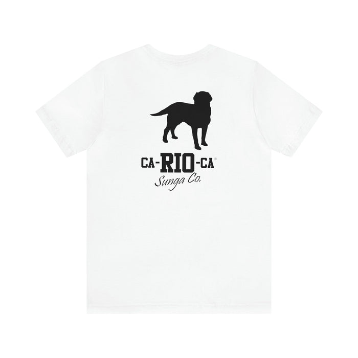 CA-RIO-CA LOGOTIPO BLACK PRINT TEE - MEN'S TANK TOP