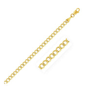 Bids.com 4.4mm 10k Yellow Gold Curb Chain Necklaces
