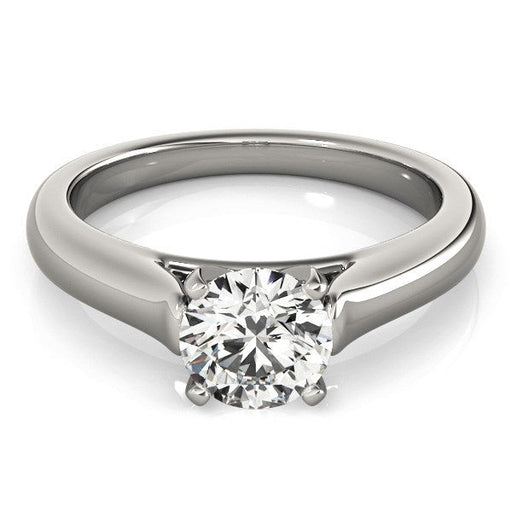 Bids.com 14k White Gold Cathedral Design Solitaire Diamond Engagement Ring (1 cttw) Rings
