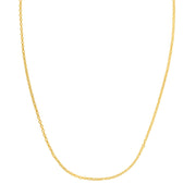 Bids.com Double Extendable Cable Chain in 14k Yellow Gold (1.40 mm) Necklaces