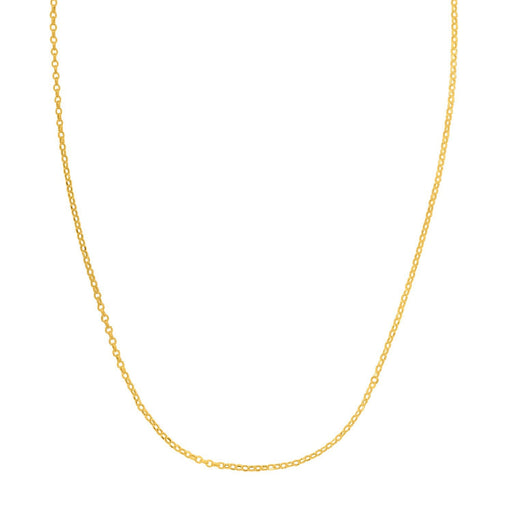 Bids.com Double Extendable Cable Chain in 14k Yellow Gold (1.40 mm) Necklaces