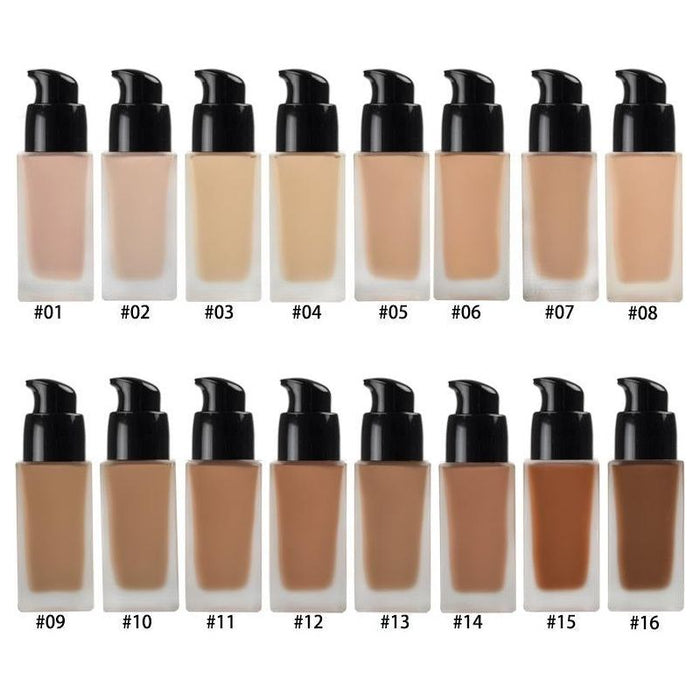 Healthy Skin Liquid Full Coverage Matte Makeup Foundation with SPF 30