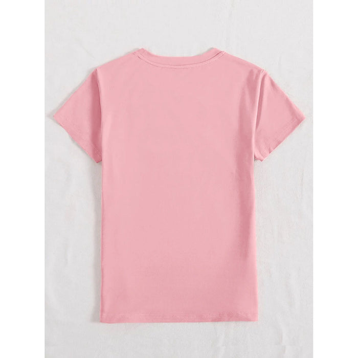 He Is Risen Sequin Round Neck T-Shirt