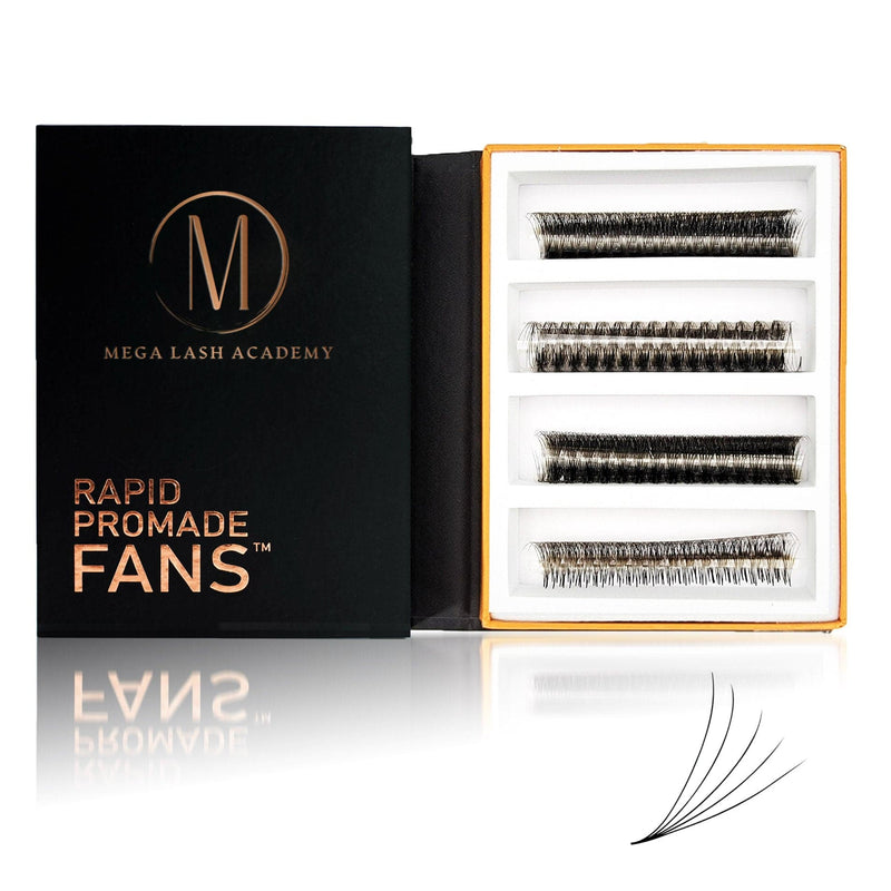 Mega Lash Academy 5D Mix Rapid Promade Fans® - 1000 Fans Promade Fans
