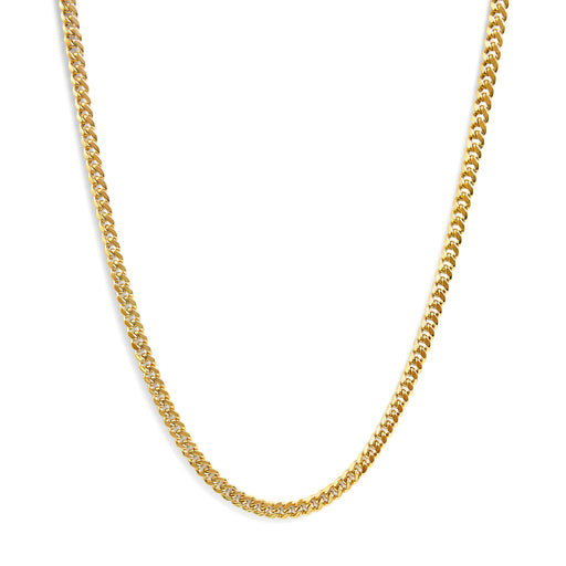 Bids.com Semi-Solid 14K Yellow Gold 6.1mm Classic Miami Cuban Chain Necklace - 22 Inches Necklaces