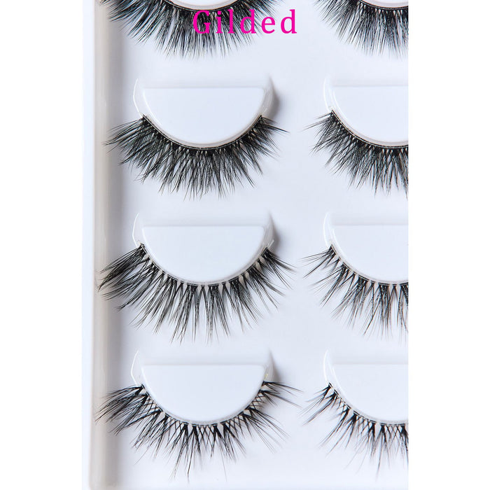 SO PINK BEAUTY Faux Mink Eyelashes Variety Pack 5 Pairs