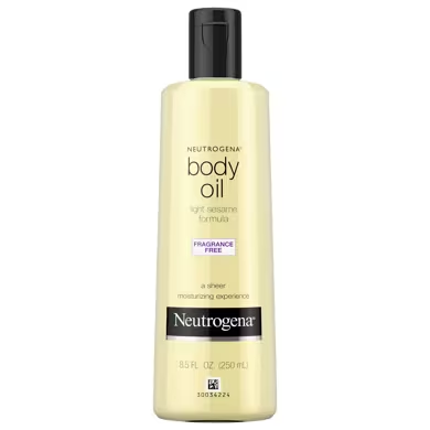 Neutrogena Neutrogena Body Oil Light Sesame Formula, Fragrance Free 8.5 Oz Body Oil Lemon Chiffon