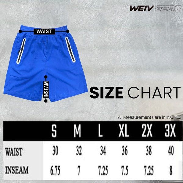 WEIV | Active Sports Performance Men's Running Shorts