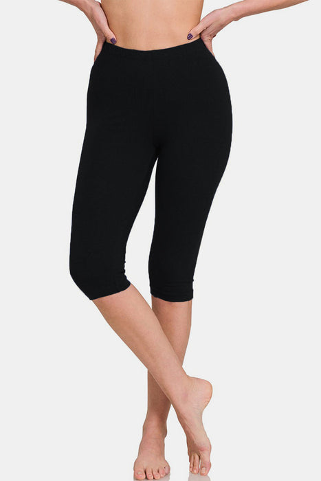 Zenana High Waist Capris