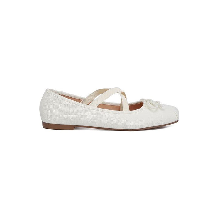 Arimer Criss Cross Strap Ballet Flats