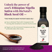 Bionatal Ethiopian Black Seed Oil 5oz (GLASS) Black Seed Oil