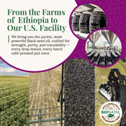 Bionatal Ethiopian Black Seed Oil 5oz (GLASS) Black Seed Oil