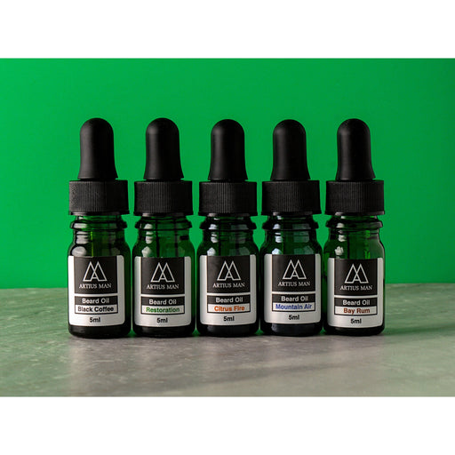 Artius Man - Beard Oil Sample Pack - 5 Count