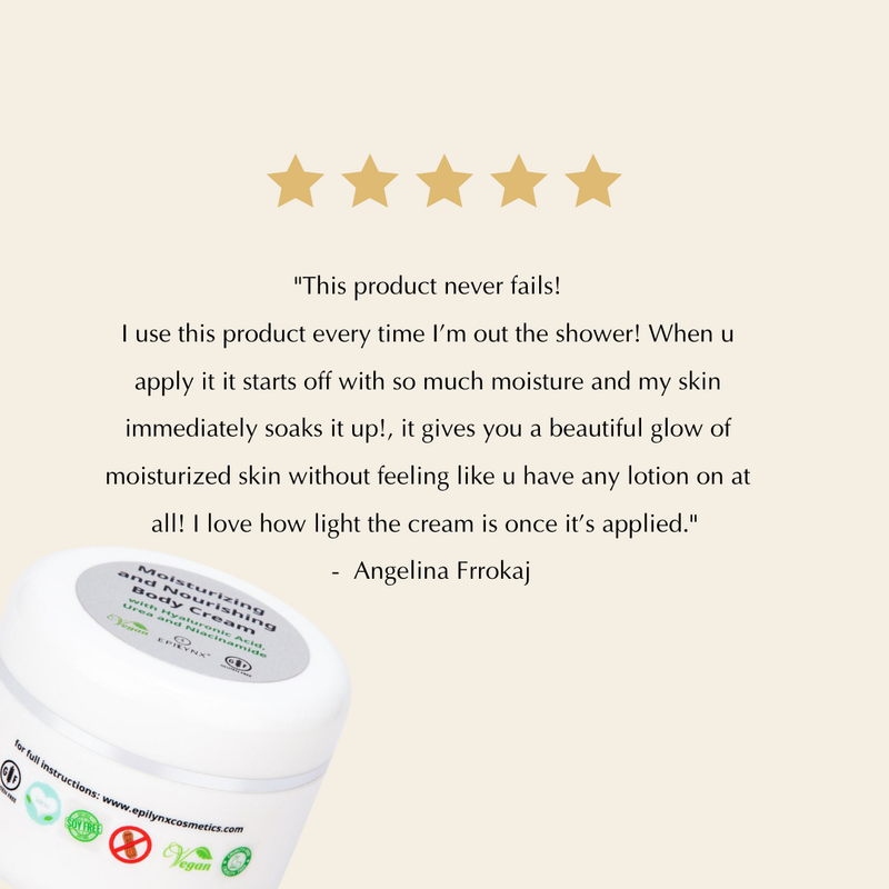 EpiLynx Skin Relief Body Cream – Soothing, Hydrating, Vegan & Gluten-Free