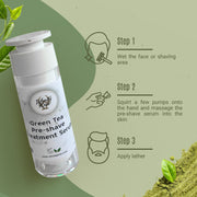 WhollyKaw Green Tea Pre-Shave Treatment Serum