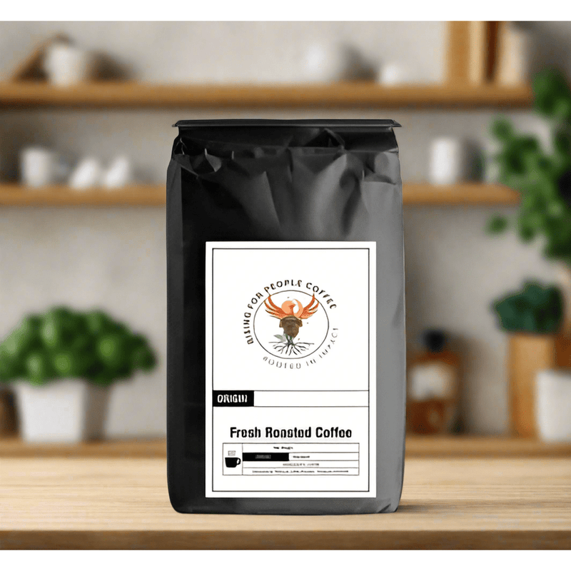 Rising For People Coffee Co. 6 Bean Blend Coffee Roast Coffee