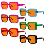 eyekeeper.com 6 Pack 100% Blue Blocking Orange Glasses for Sleep Metalless Screwless R2311-B98 Eyeglasses