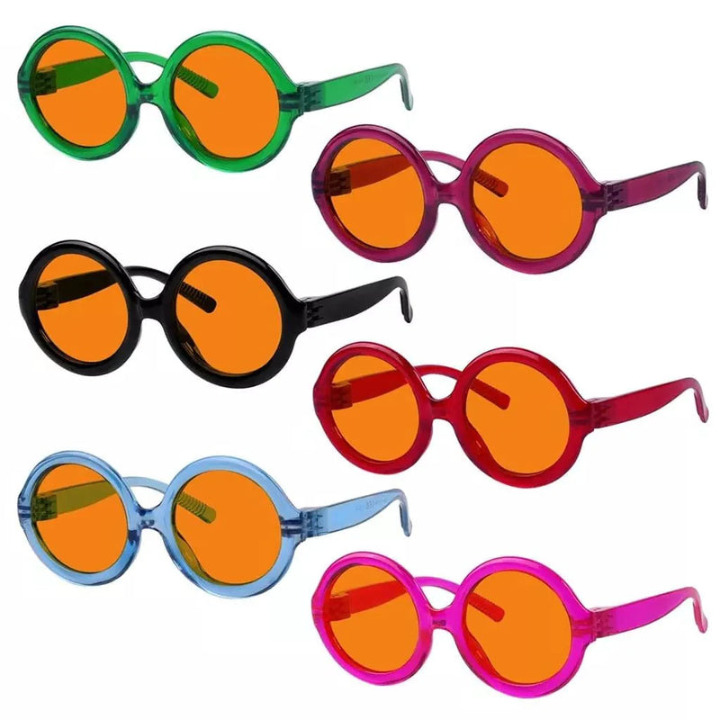 eyekeeper.com 6 Pack 100% Blue Light Blocking Orange Glasses for Sleep Metalless Screwless R2313-B98 Eyeglasses