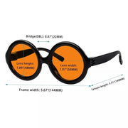 eyekeeper.com 6 Pack 100% Blue Light Blocking Orange Glasses for Sleep Metalless Screwless R2313-B98 Eyeglasses